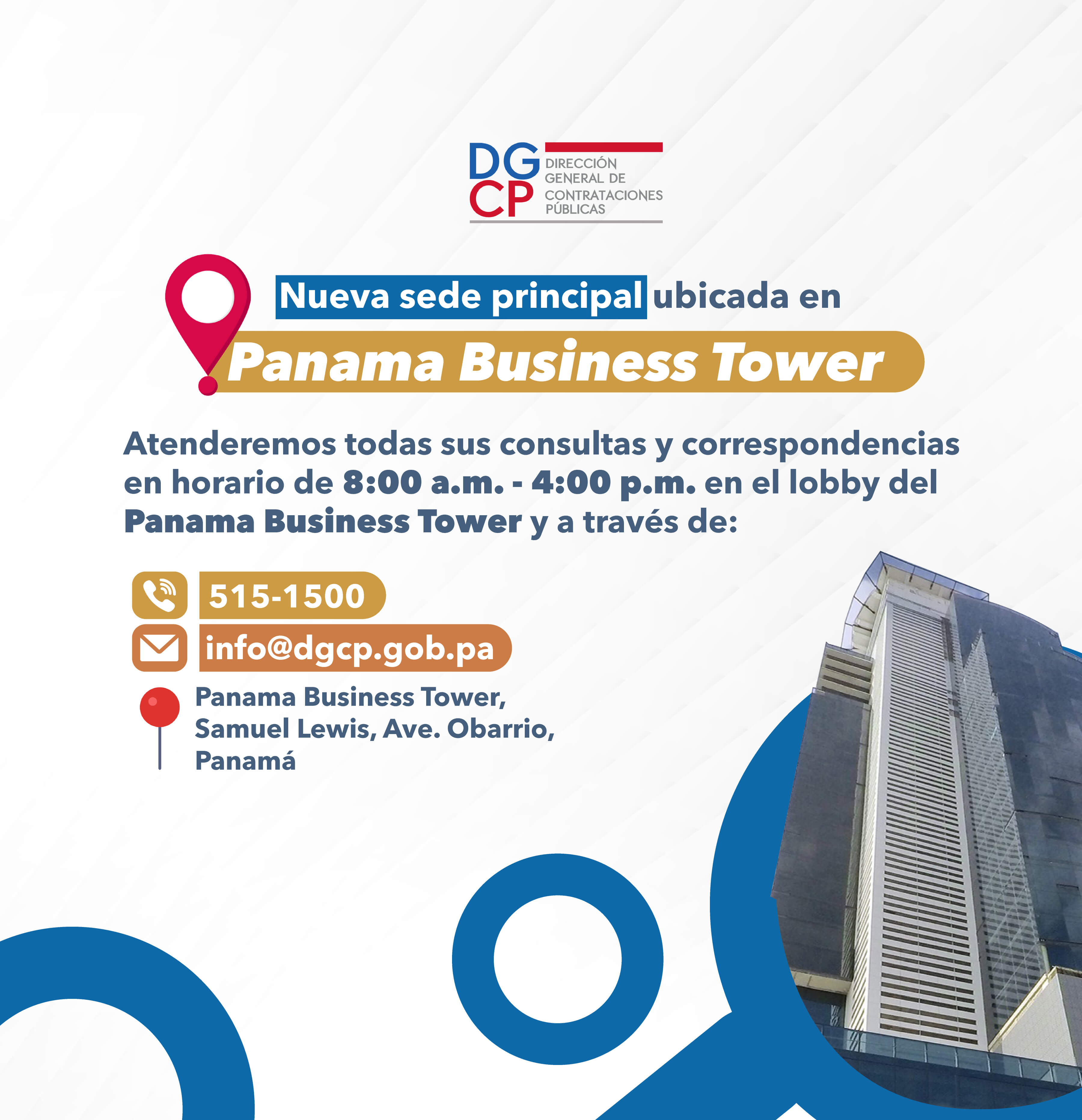 Comunicado Nueva Sede